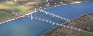 Hipermodern lesz az új Duna-híd Komáromnál