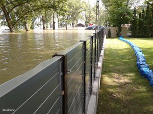 Újabb döntések az esztergomi mobilgátas árvízvédelmi rendszerről