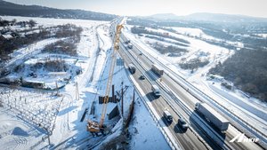 Itt tart jelenleg az M1-es autópálya bővítése